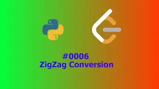 ASMR Leetcode #6 : Zigzag Conversion Python solution
