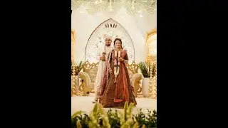 Madhuri & Aditya's Varmala | Dreamy Maharashtrian Varmala Ceremony | Wedding Video