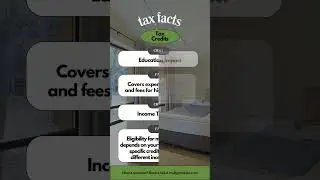 Slash your tax bill with the right credits! #taxtips  #maximizesavings  #smartfinance #taxcredits