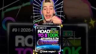 ROAD 🛣️ TO $100K💰 investing in the AVENGERS 🌎♾️