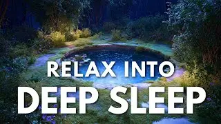 Deep Healing Sleep Journey to the Midnight Garden | Soothing Calm Soundscape and Sleep Story