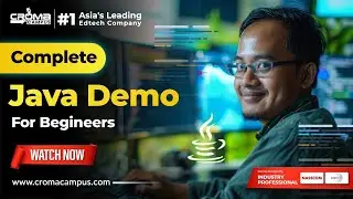 Java Course Online Demo by Industry Experts | Croma Campus