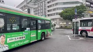 西鉄バス北九州 走行動画集