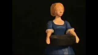 The holy baby and the bathwater (young madonna) Kinetic sculpture