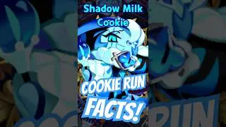 Shadow Milk Cookie Facts! (Cookie Run: Kingdom) #Shorts #CookieRun #CRK #ShadowMilkCookie #Facts