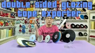 Double sided pvc structural spacer tape,double sided adhesive glazing tape,double glazing foam seal