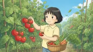 A Peaceful Day | Relaxing Slice-of-Life Animation  | Ghibli-Style Video