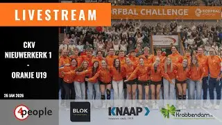 Maandag 26 januari 2026: Nieuwerkerk 1 - Oranje u19 (Kleine Vink, Nieuwerkerk a.d. IJssel, 20:30u)