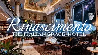 🎄 Rinascimento 🚀 The Italian Space-Hotel | Elegant Jazz Piano & Christmas Ambience ✨
