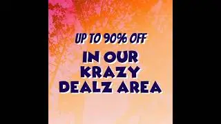 🎊WELCOME TO KRAZY LOTZ LEWISVILLE! LOOK FOR 90% OFF AND KRAZY REWARDS!🎉