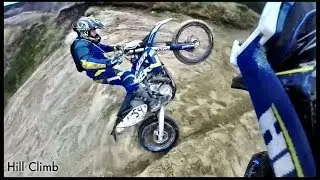 🏖️ Husaberg Sand Pit Fan Ride &ndash; Double Fails, Hill Climbs & Pure Fun! 🏍️🤣