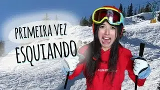 Primeira Vez Esquiando - hist&oacute;ria real