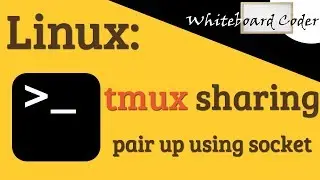 tmux Sharing pair up using socket
