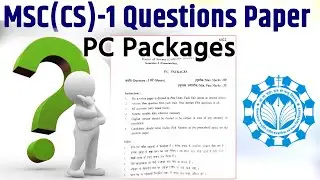 MSCCS 1 Old Paper PC Packages (Windows, Word, Excel, PowerPoint)