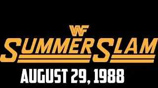 WWE/F SummerSlam 1988 Theme Song | SoundTrack