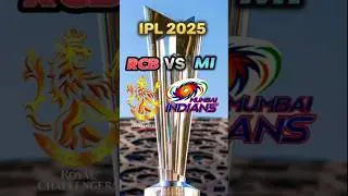 RCB Vs MI ipl 2025 Comparison #ipl #rcbvsmi #ipl2025 #shorts #trending
