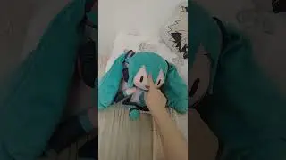 Sakura Miku plush is here! #hatsunemiku #fuwapuchi #miku #cute #vocaloid