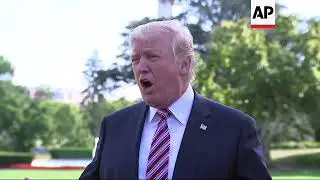 Trump Defends PR Response, Comments on Cuba