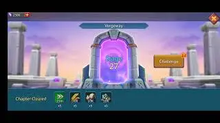 Vergeway Stage 27 lords mobile |  chapter 27 lords mobile