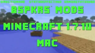 How to Install bspkrs' Mods for Minecraft 1.7.10 (Mac)