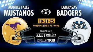 Marble Falls vs Lampasas 11-1-25
