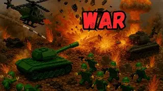AI LEGO WAR: Epic Battle of Tanks and Helicopters