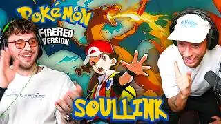 1 IN 8000 CHANCE! Leon's FIRST SOULLINK and then THIS happens!!! | Pokemon FireRed Ep. 1