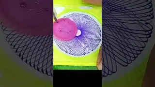 easy aesthetic art idea #spirograph #shorts