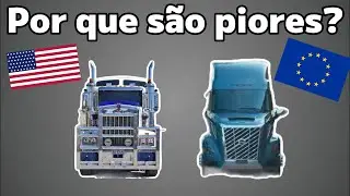 Por Que os Caminhões Americanos Ficaram Para Trás? A Verdade Que Ninguém Conta