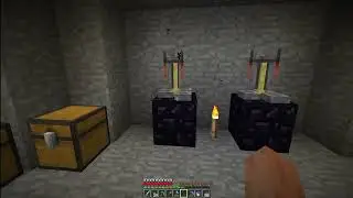 Minecraft Vanilla 1.4.7 EP 2 Diamond Armor and Potion Room