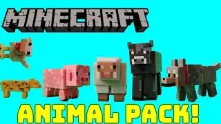 Minecraft Overworld Articulated Animal Mobs Pack Review!