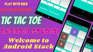 #1 Demo | Tic Tac Toe game in Android |Tic Tac Toe with MiniMax Algorithm|Mini Project|Android Game