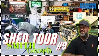 Shed Tour #9 at Smith Concepts - Custom Paint, Pinstriping, Metalflake & Candy Colours