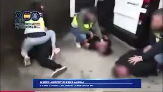 ERIC MANDALA ARR&Ecirc;TE &Agrave; MADRID ( ESPAGNE ) AVEC 200 KG DE DROGUE