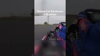 Hotlap around Barmosen in X30 Junior #kart #kartinglifeatyle #racing #kartlife #gokart #karting
