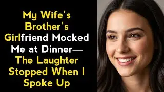 My Wife’s Brother’s Girlfriend Mocked Me at Dinner—The Laughter Stopped When I Spoke Up
