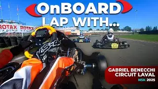 Onboard Lap With... Gabriel Benecchi - Circuit Beausoleil Laval (NSK 2025)