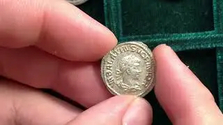Ancient Palmyran billon antoninianus of the usurper Vabalathus
