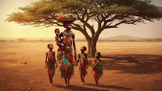 Whispered Zulu Harmony 🌙 | Soft African Ambient Tones for Sleep & Deep Calm