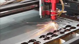 Лазерная резка оцинкованного листа 0,25 мм | CO₂ лазер Reci 180 W