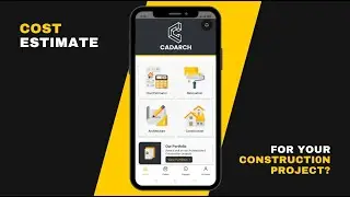 Free Construction Cost Estimator | CADARCH mobile app