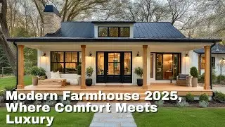 Modern Farmhouse Refine : The Perfect Blend of Rustic Charm & Sleek Design