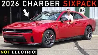 2026 Dodge Charger Sixpack -- Meet the 550 HP Charger With an ENGINE Under the Hood!