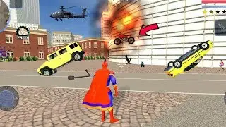 Energy Joe (Electric Hero Fight Police Man) Energy Joe blast on road by energy - Android Gameplay HD