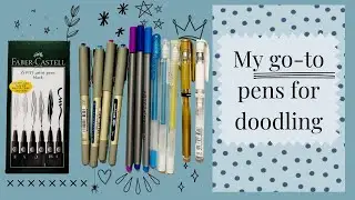 Easy Doodle Ideas Using My Favorite Pens for doodling