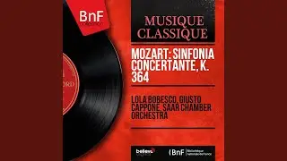Sinfonia concertante in E-Flat Major, K. 364: III. Presto