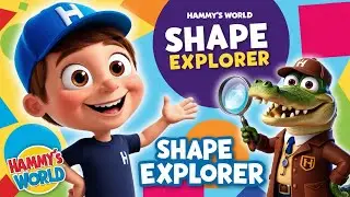 SHAPE EXPLORER Song | Nursery rhymes| Circle , Square,Song
