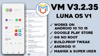 Virtual Master v3.2.35 | Luna OS v1 Custom ROM Magisk Rooted Android 11