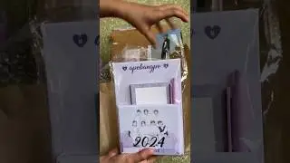 BTS 2024 Calendar Unboxing