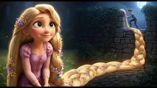 រឿងនិទាននាងសក់វែង | Rapunzel's Magical Hair Story for Kids